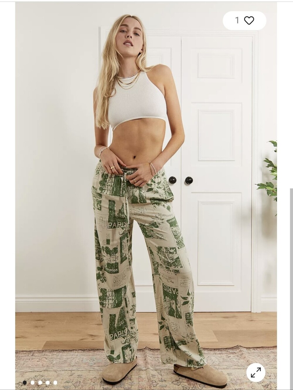 Urban Outfitters Carmen Pull-On Pantalones